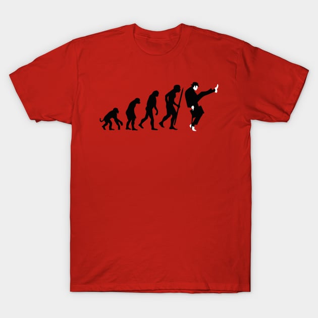 Evolution of silly walks T-Shirt by LaundryFactory